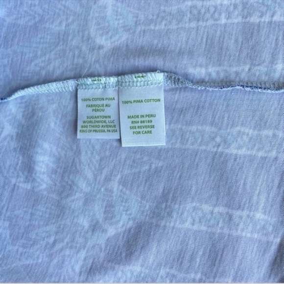 Lilly Pulitzer Bay Dress Whisper Blue One of a Kind Engineered Dress XXS - Picture 8 of 9